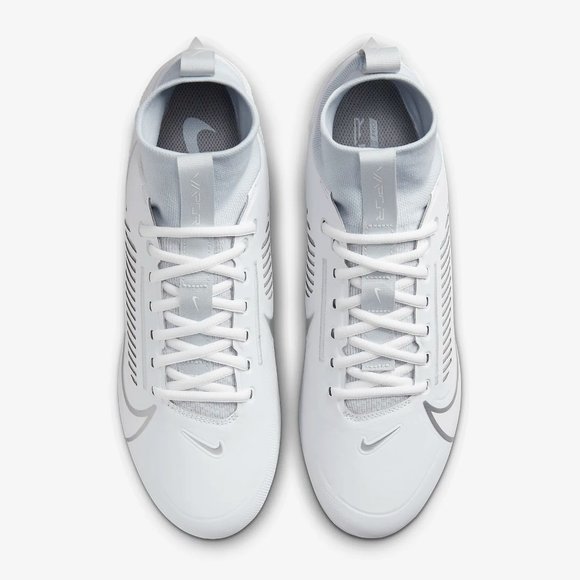 Nike Vapor Edge Pro 360 2 Men's Size 11.5 Football Cleats White DA5456-100 NEW - Picture 7 of 10